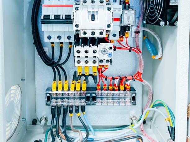 Electric control panel enclosure for power supply